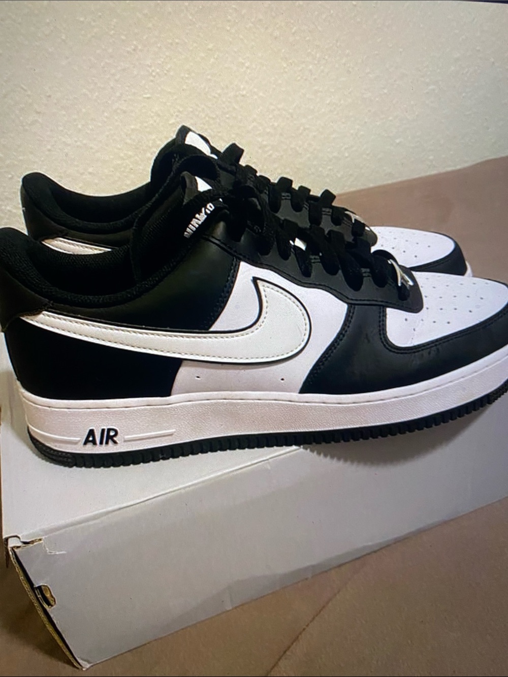 Nike Black & White Low-Top Sneakers